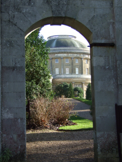 Ickworth through the arch
